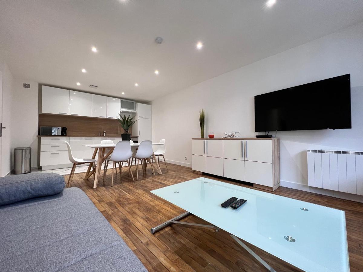 Sens - Appartement Proche Gare Et Centre Ville - Wifi Fibre - Check In Autonome - Bel Espace De Vie - Smart Tv 외부 사진