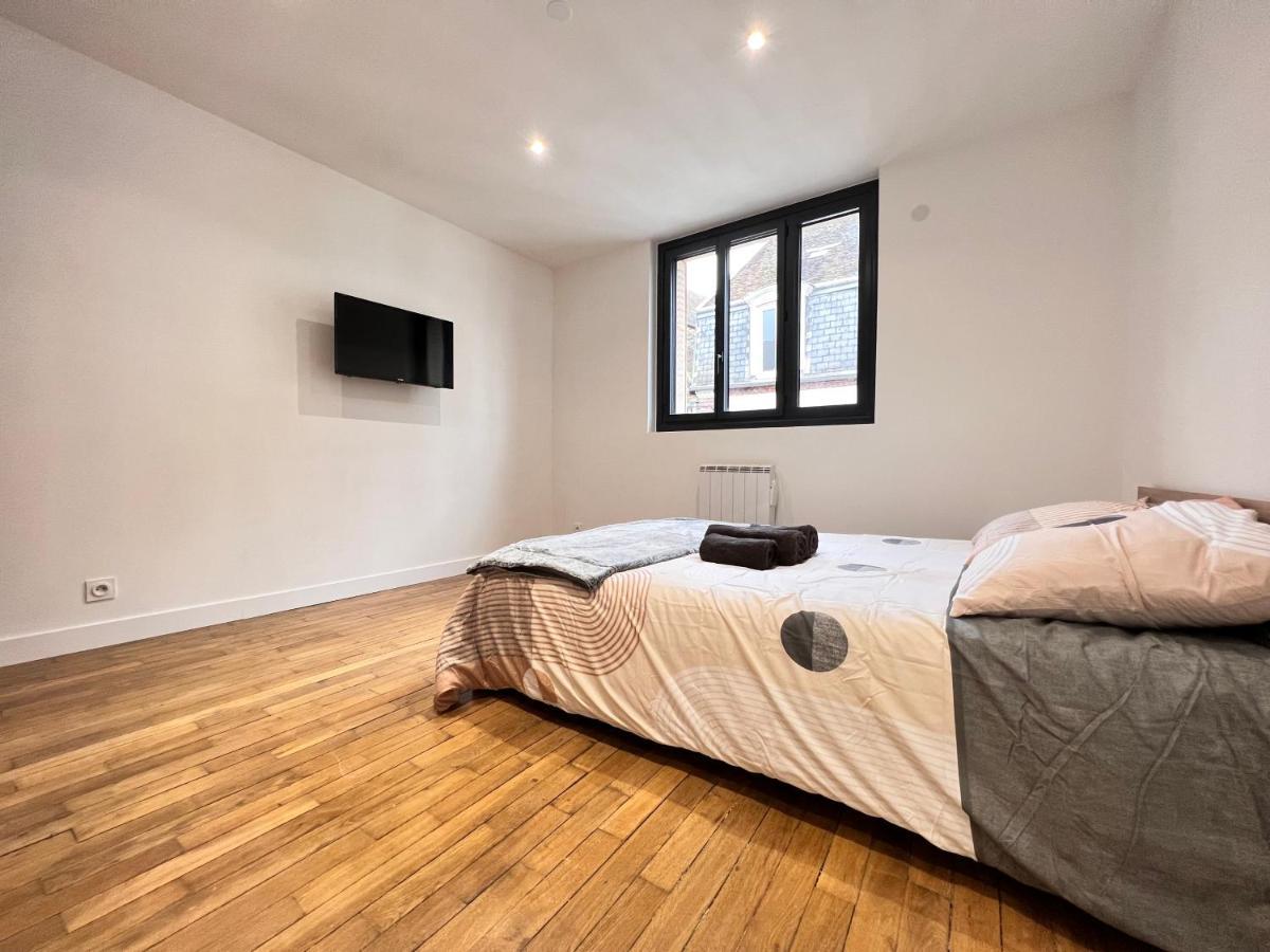 Sens - Appartement Proche Gare Et Centre Ville - Wifi Fibre - Check In Autonome - Bel Espace De Vie - Smart Tv 외부 사진